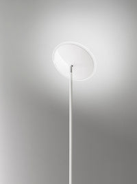 FEBE Piantana in metallo colore bianco parabola orientabile LED 18W 1400LM 3000K