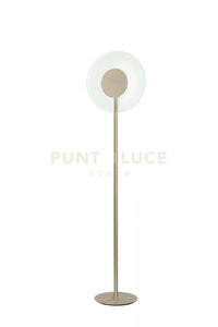 LAMPADA DA TERRA A LED IN VETRO CANDY PT.CANDY-TRASP