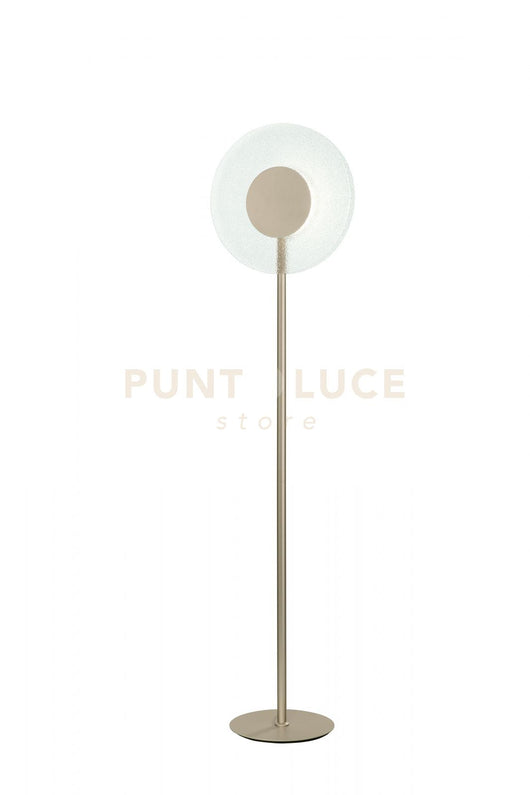 LAMPADA DA TERRA A LED IN VETRO CANDY PT.CANDY-TRASP