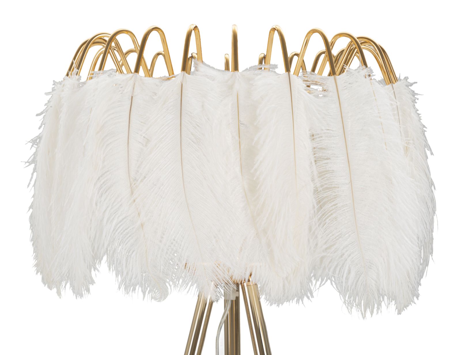 LAMPADA DA TERRA FEATHER STAND CM Ø 46X147