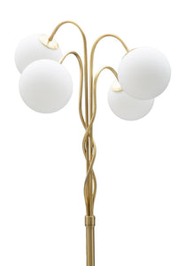 LAMPADA DA TERRA GLAMY 4 LIGHT CM 54X176