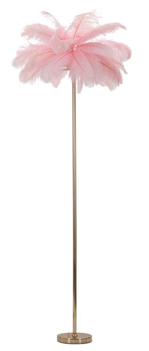 LAMPADA DA TERRA PALM ROSA CM Ø 55X160