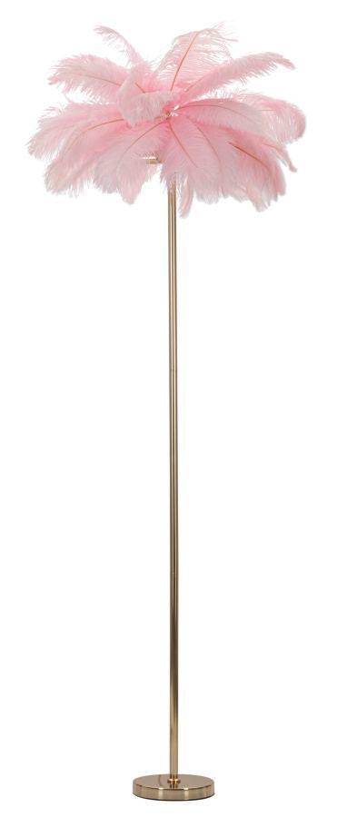 LAMPADA DA TERRA PALM ROSA CM Ø 55X160