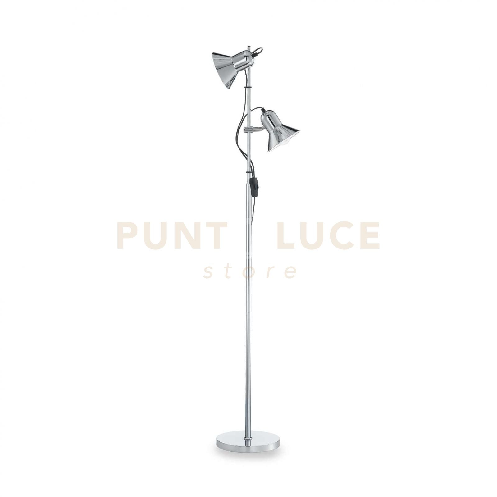 LAMPADA DA TERRA POLLY PT2 CROMO