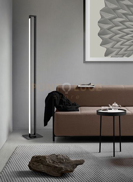 SWAY Piantana in metallo colore nero LED 27W 2495Lm - CCT 3000°/4000°/6000°K (dimmerabile)