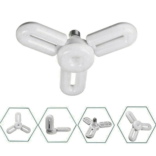 LAMPADA LAMPADARIO DEFORMABILE LED 35W 6500K 3 VIE BIANCA ATTACCO E27