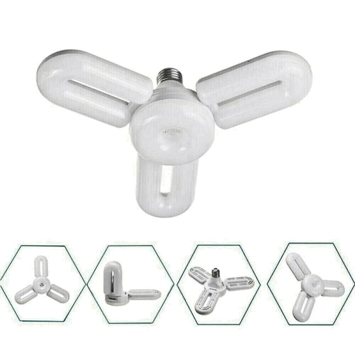 LAMPADA LAMPADARIO DEFORMABILE LED 35W 6500K 3 VIE BIANCA ATTACCO E27