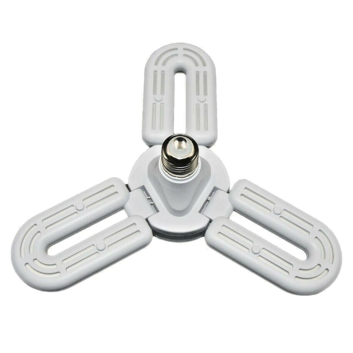 LAMPADA LAMPADARIO DEFORMABILE LED 35W 6500K 3 VIE BIANCA ATTACCO E27