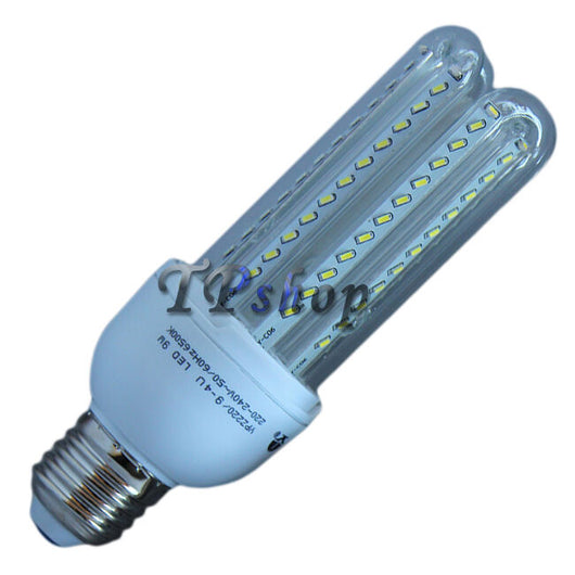 LAMPADA LAMPADINA FARETTO LED 2835 SMD 3 5 7 9 12 16 24W 6500K LUCE BIANCA E27 9 Watt