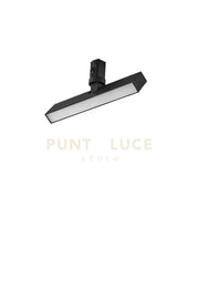 LAMPADA LED LINEARE PER BINARIO SHIFT 6V NERO 12W 3000K 1200LM 219X31X93MM