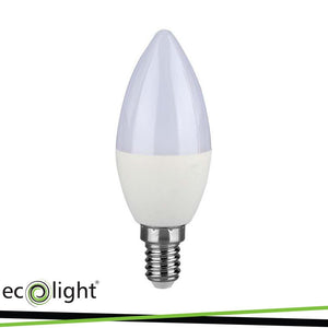 LAMPADA OLIVA LED 7W 4000K E14 L/NATURALE ECOLIGHT