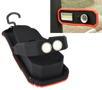 LAMPADA TORCIA LAVORO LED CALAMITA MAGNETICA RICARICABILE CON GANCIO HC-919