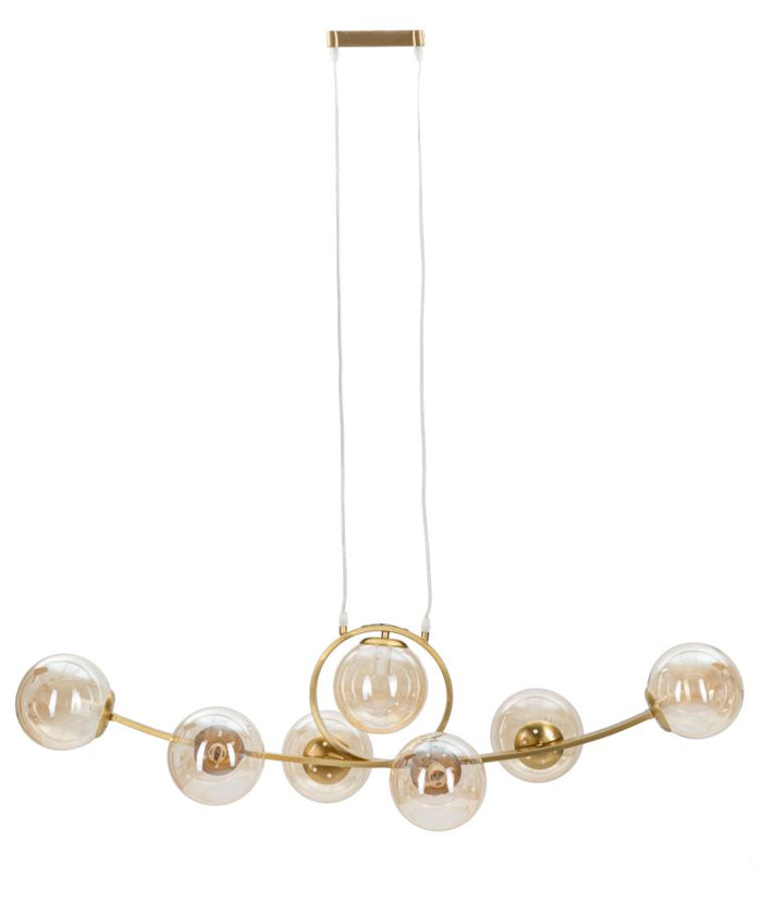 LAMPADARIO JAPAN 7 LUCI CM 115X36X30