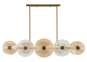 LAMPADARIO VENICE CM 116X27X79