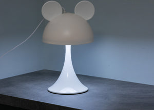 Lampada Led Per Bambini Da Tavolo Comodino Ricaricabile Modello Simply Mouse - Lampada - Bianco