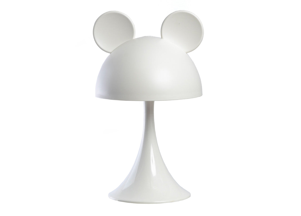 Lampada Led Per Bambini Da Tavolo Comodino Ricaricabile Modello Simply Mouse - Lampada - Bianco