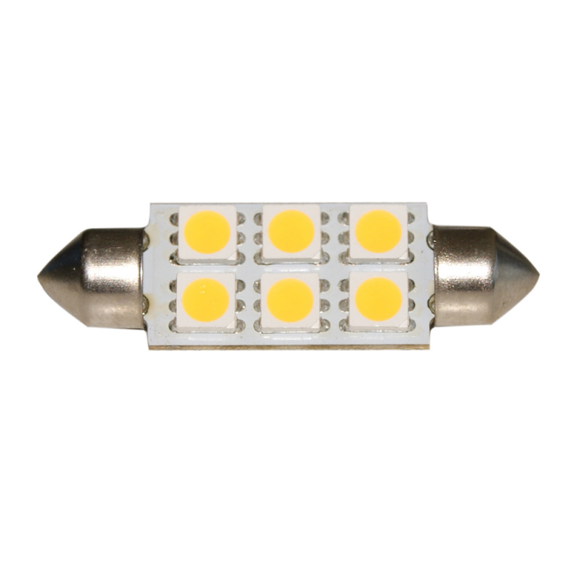 LAMPADINA 6 LED SMD 10-30V