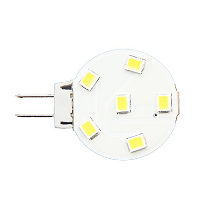 LAMPADINA  LED G4 6 LED 10-30V