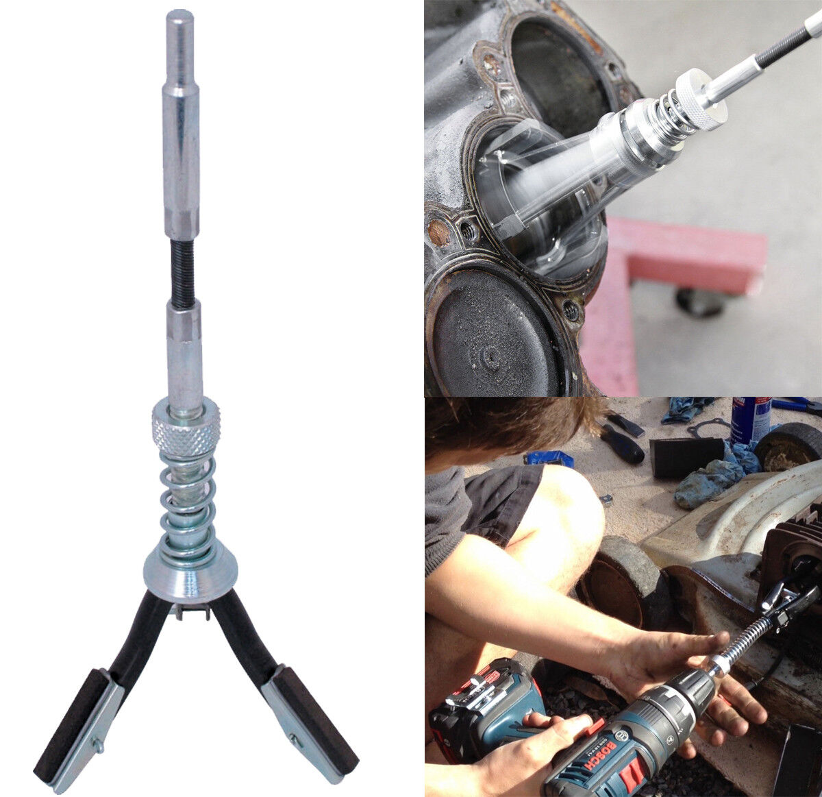 LAPPATORE PER CILINDRI CILINDRO PISTONE ATTREZZO LEVIGA CILINDRO 3 GAMBE 1-1/8"