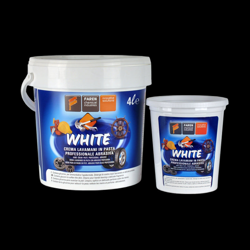 LAVAMANI IN PASTA PROFESSIONALE ABRASIVA WHITE 4 KG