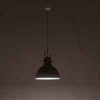 Kande - Lampada a sospensione in metallo bianco