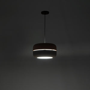 Idra - Lampada a sospensione in metallo nero