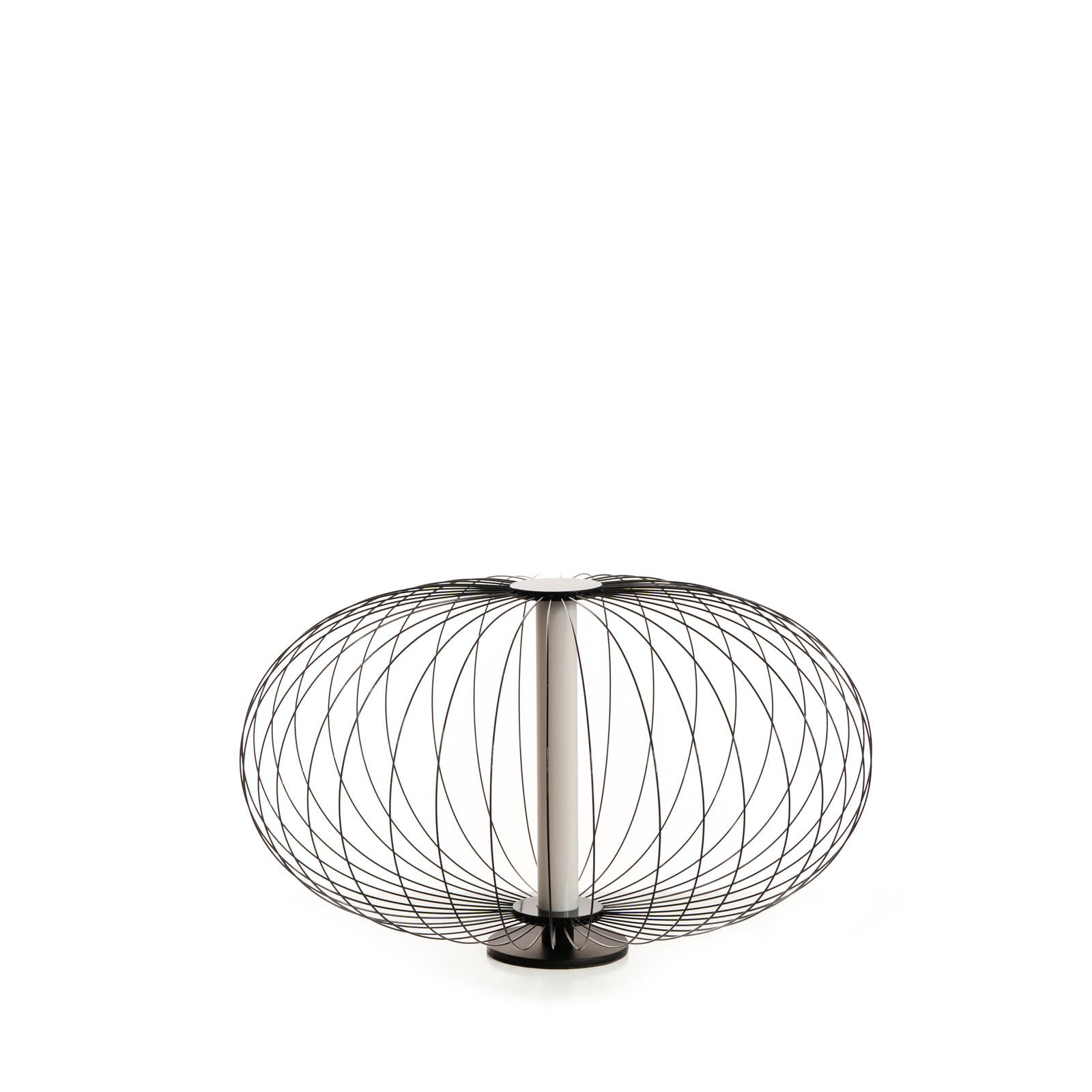 Mizar - Lampada da Tavolo a LED in Acciaio Bianco