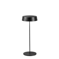 Lampada da Tavolo 12x12x29,5 cm in Metallo Antilia Nero