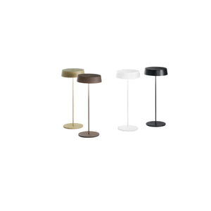 Lampada da Tavolo 12x12x29,5 cm in Metallo Antilia Oro