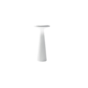 Lampada da Tavolo 13x13x28,5 cm in Policarbonato Vertigo Bianco