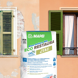 Intonaco rasante mape-antique nhl eco restaura alta traspirabilità sacco 25 kg