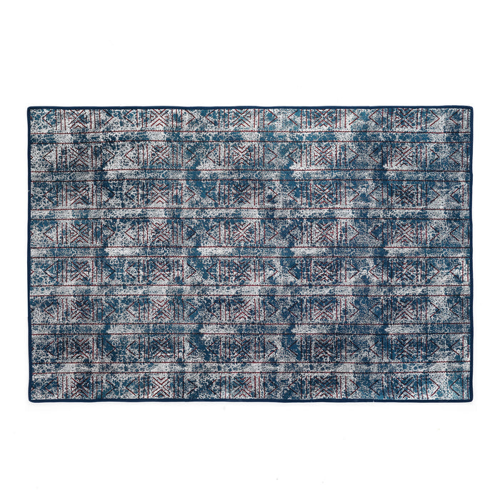 Tappeto in cotone 100% multicolore cm. L.120 x P.180 x H.0,2