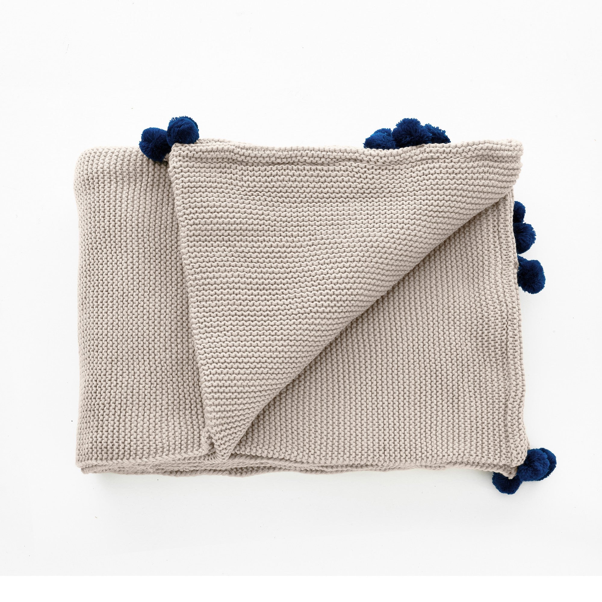 Plaid in 100% acrilico blu cm. 150 x 220