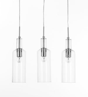 Lampadario a 3 luci cm. H.110 x L.48 x P.10