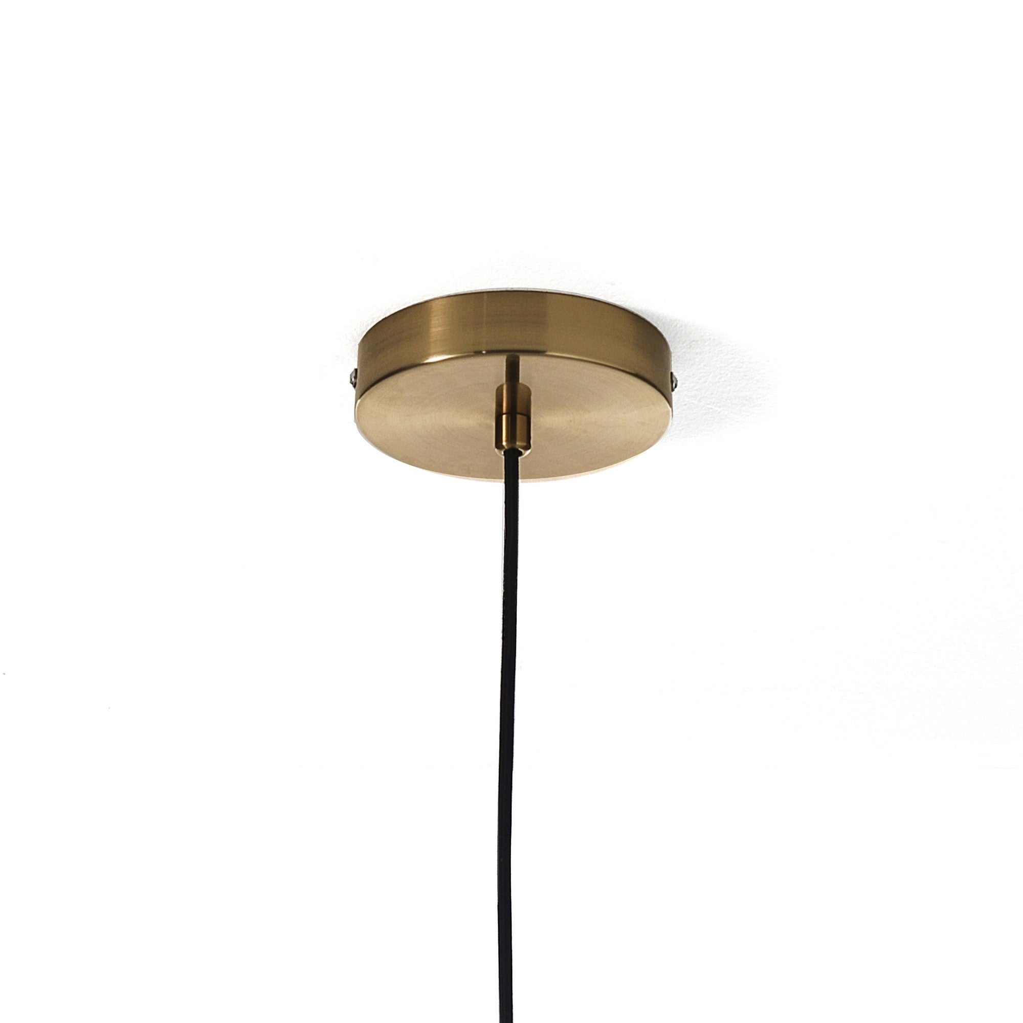 Lampadario in metallo verniciato ottone anticato opaco cm. Ø.60 H.60