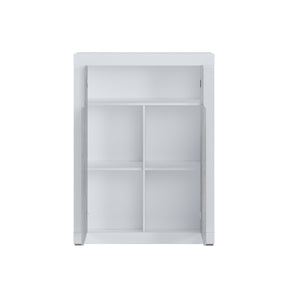 Mobile alto effetto legno bianco cm. H.144 x L.110 x P.42