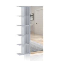 Libreria effetto legno finitura larice cm. H.160 x L.87,5 x P.28