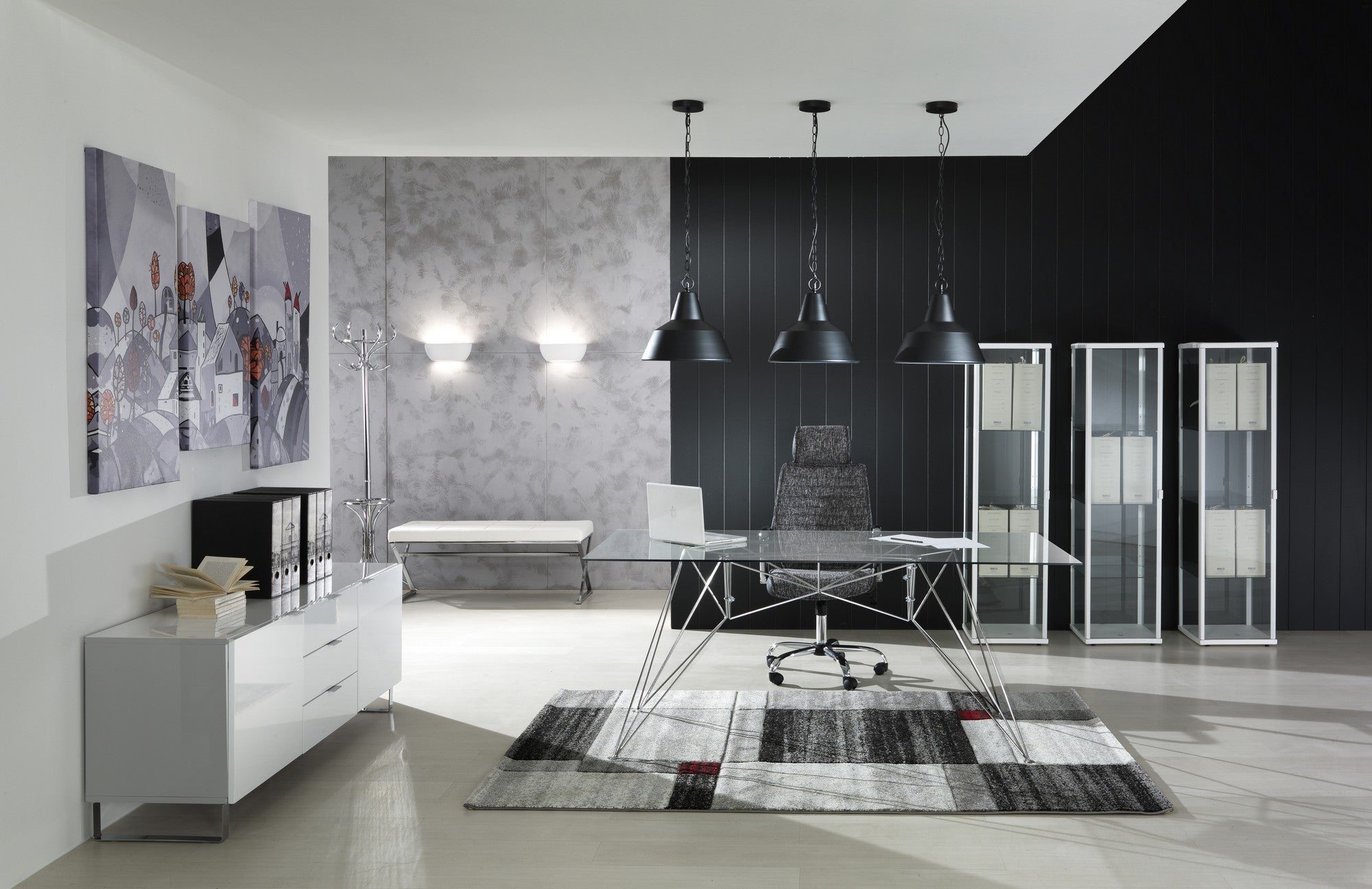 Applique in ceramica bianca cm. L31,5 x P16 x H11