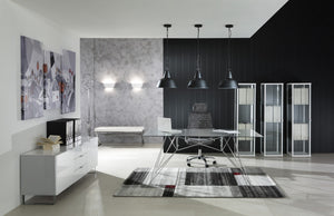 Applique in ceramica bianca cm. L31,5 x P16 x H11