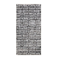 Tappeto  100% polipropilene grigio cm.80 x 150