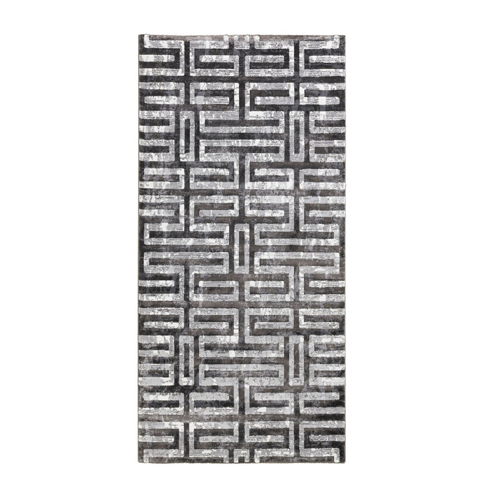 Tappeto  100% polipropilene grigio cm.80 x 150