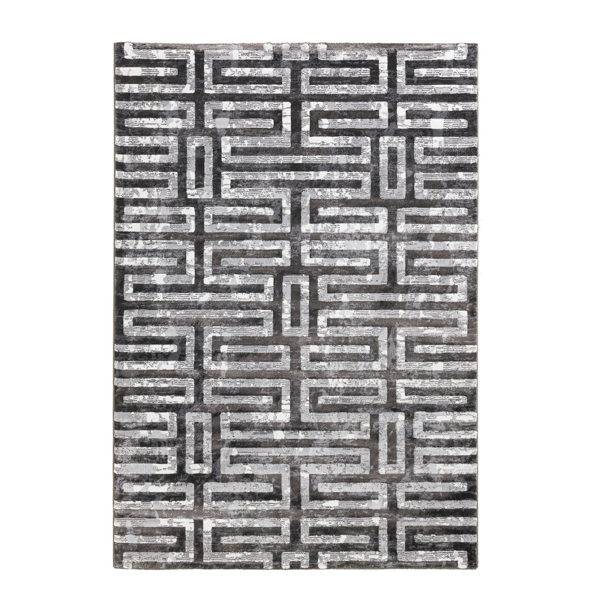 Tappeto 100% polipropilene grigio cm.133 x 190