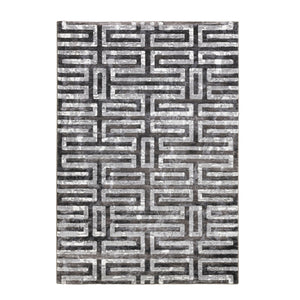 Tappeto 100% polipropilene grigio cm.133 x 190