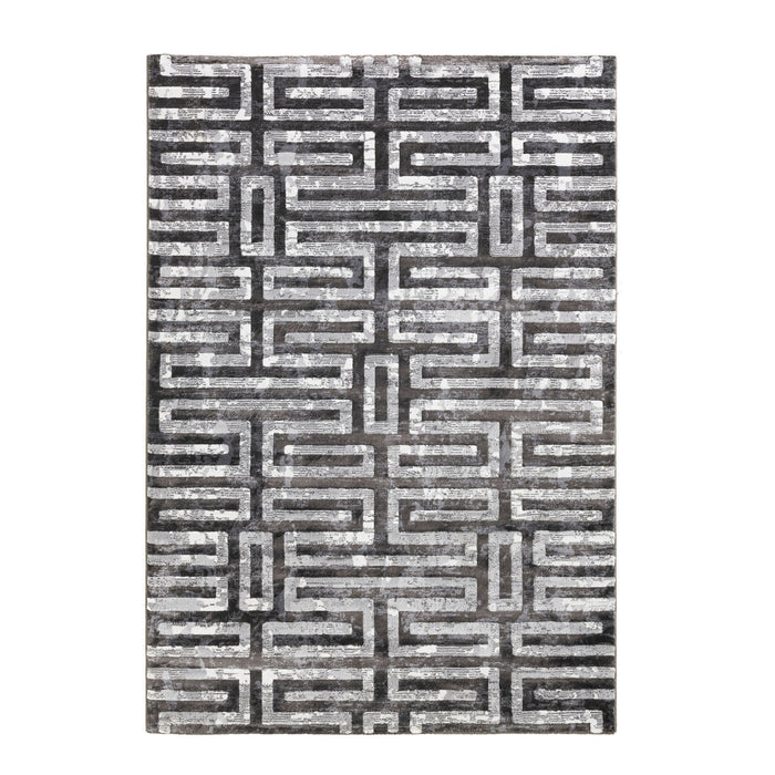 Tappeto 100% polipropilene grigio cm.133 x 190