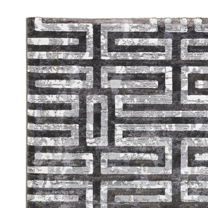 Tappeto 100% polipropilene grigio cm.133 x 190