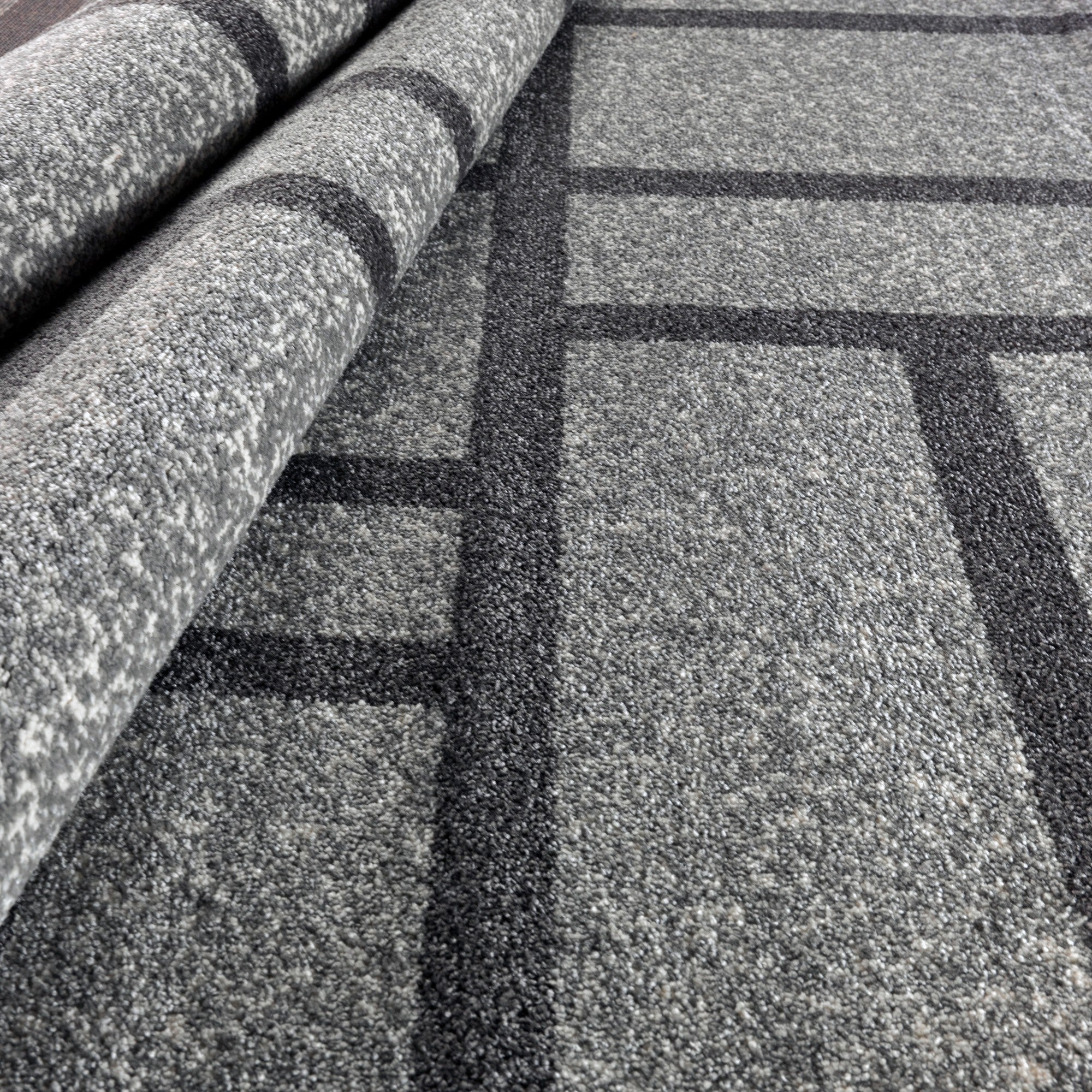 Tappeto  100% polipropilene grigio cm.80 x 150