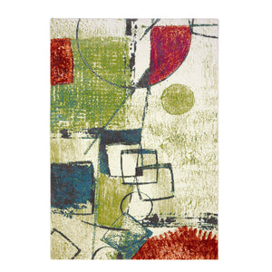 Tappeto bagno 100% polipropilene multicolore cm.60 x 110