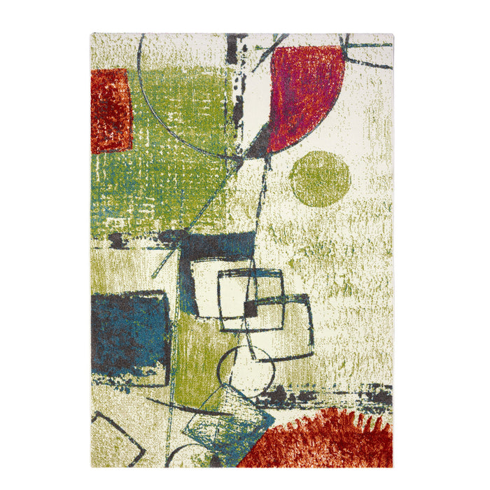 Tappeto bagno 100% polipropilene multicolore cm.60 x 110