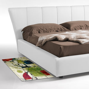 Tappeto bagno 100% polipropilene multicolore cm.60 x 110