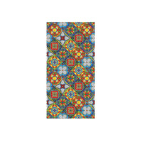 Tappeto bagno 100% vinile multicolore cm.50 x 100